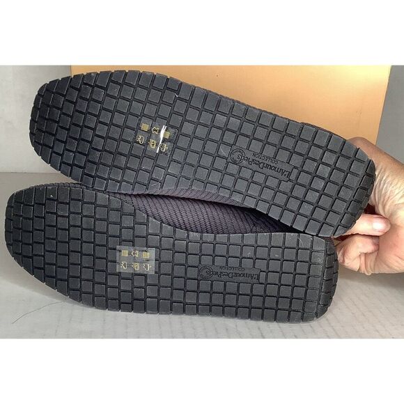 L'Amour Des Pieds Women's 7.5 Dark Gray Black stretch loafers - New - Picture 6 of 6